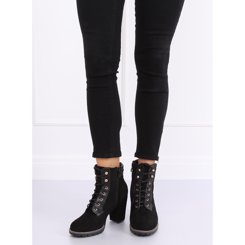 Tacones negros 995-37 Negro 2