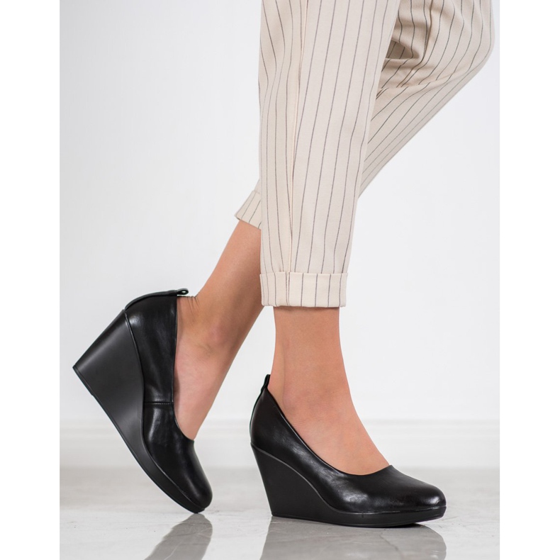 J. Star Cómodas bombas negras negro 1 J. Star Cómodas bombas negras negro 1