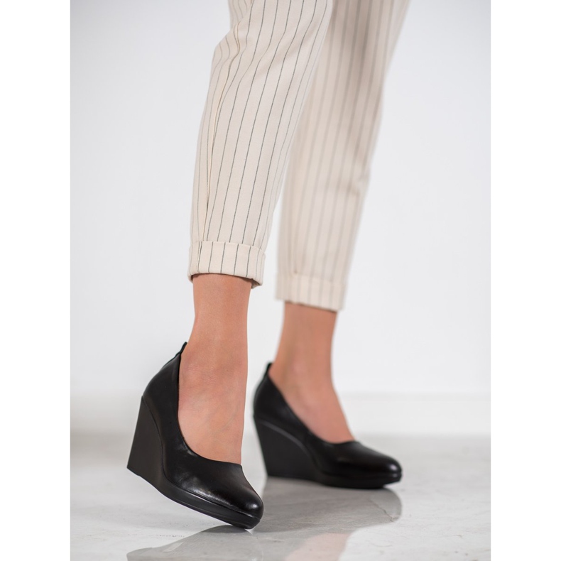 J. Star Cómodas bombas negras negro 2