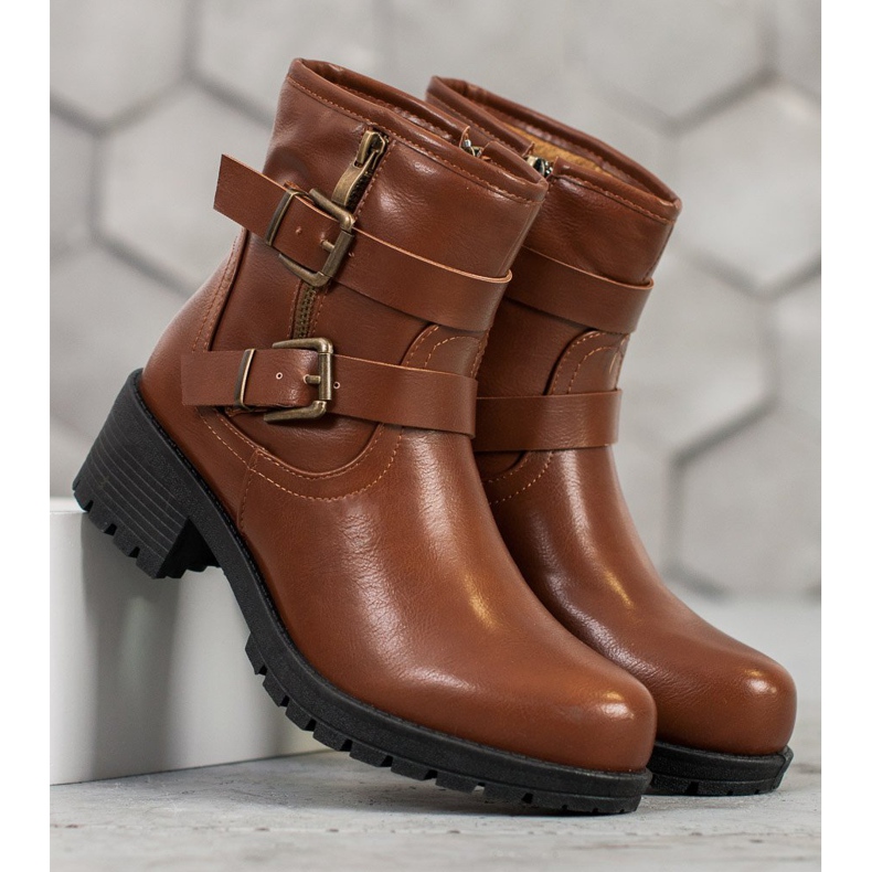 SHELOVET Trabajadores Clásicos marrón 1