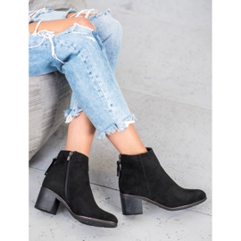 Goodin Botas de ante negras negro 3