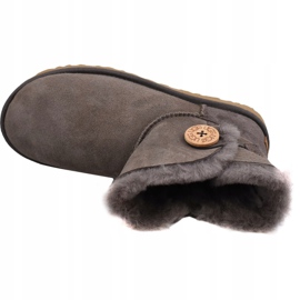 Zapatos Ugg Mini Bailey Button Ii W 1016422-MOLE marrón 2 Zapatos Ugg Mini Bailey Button Ii W 1016422-MOLE marrón 2