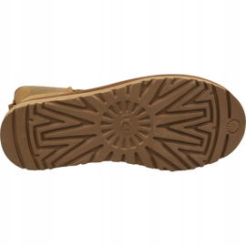 Zapatos Ugg Classic Mini Ugg Rubber Logo W 1108231-CHE marrón 3