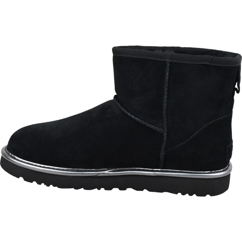 Ugg Classic Mini Ugg Rubber Logo W 1110087-BMT Zapatillas negro 1 Ugg Classic Mini Ugg Rubber Logo W 1110087-BMT Zapatillas negro 1