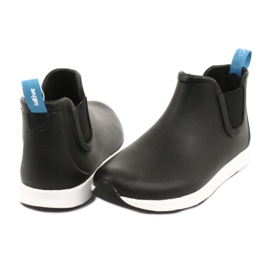 Native Ap Rain Jiffy Black Shell White Jiffy Rubber blanco negro 4