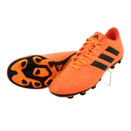 Botas de fútbol adidas Nemeziz 18.4 FxG M DA9594 naranja 4