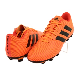 Botas de fútbol adidas Nemeziz 18.4 FxG M DA9594 naranja 3