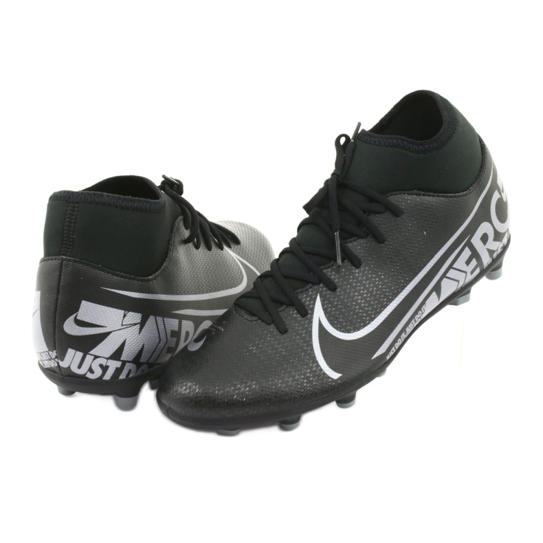 Zapatillas de fútbol Nike Mercurial Superfly 7 Club FG / MG M AT7949 001 negro 5