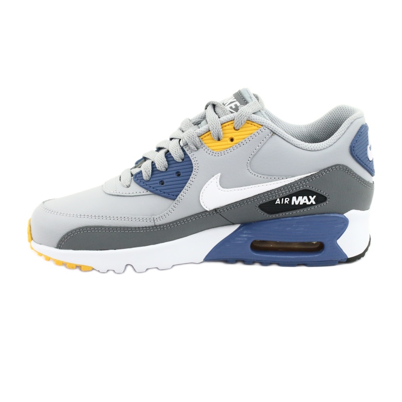 Nike Air Max 90 Ltr Gs Jr 833412-026 blanco azul gris 2