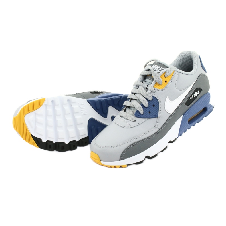 Nike Air Max 90 Ltr Gs Jr 833412-026 blanco azul gris 5