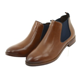 Botas marrones Jodhpur Caprice 25327 marrón azul marino 3