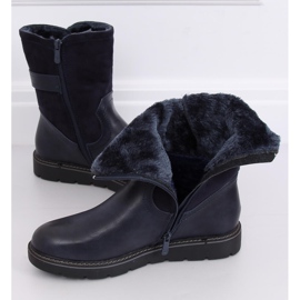 Botas negras aisladas BM-9063 Black negro 6