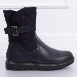 Botas negras aisladas BM-9063 Black negro 5