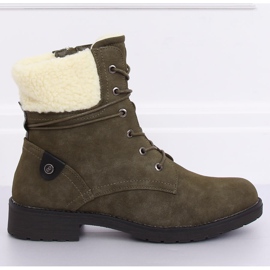 Botas verdes con cordones K-9926 Green 4