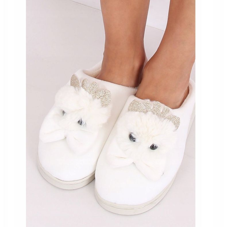 Pantuflas beige de mujer DD112 Beige 2