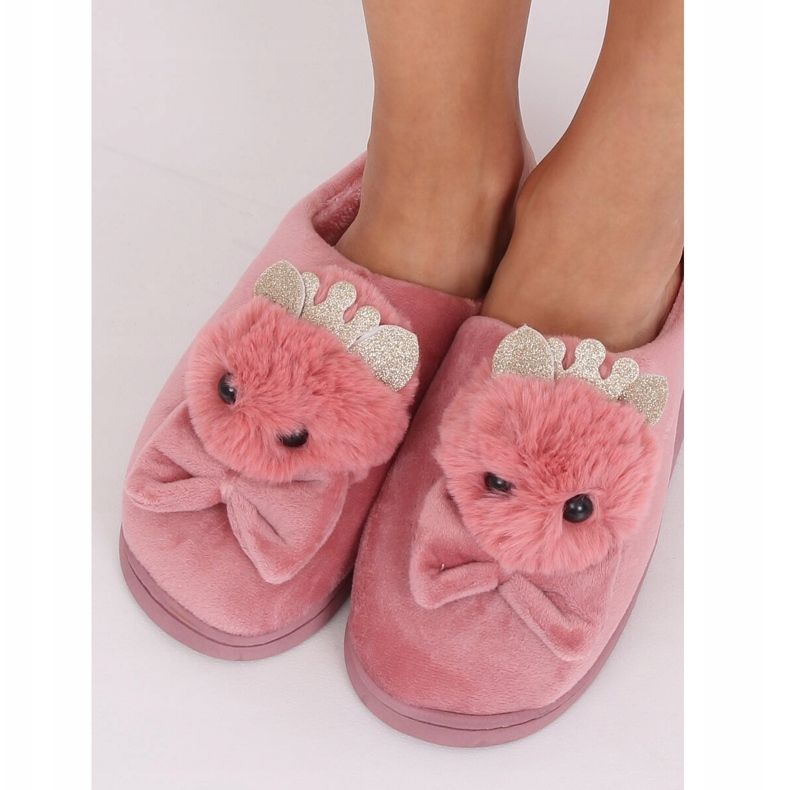 Pantuflas de mujer dirty pink DD112 Pink rosado 1