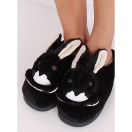 Zapatillas de mujer conejito negro MA17 Negro 2