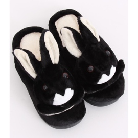 Zapatillas de mujer conejito negro MA17 Negro 5