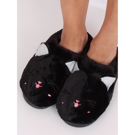 Pantuflas negras de mujer negras MA16 Negras negro 2