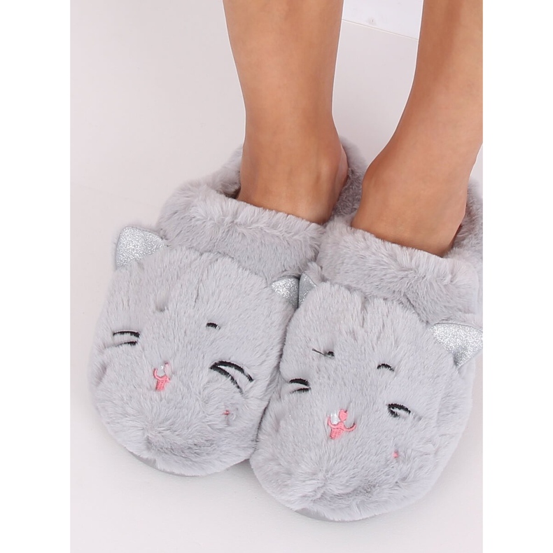 Zapatillas gris mujer gris MA16 Gris 1