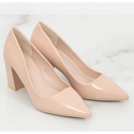 Bombas en el poste beige LE061P Beige Ii Gat 3