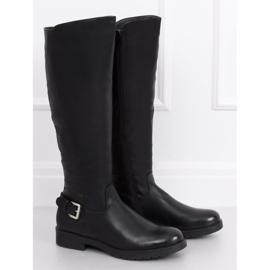 Botas negras aisladas G3371A Black negro 1 Botas negras aisladas G3371A Black negro 1