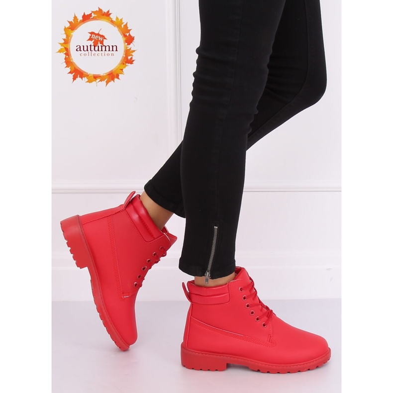 Timberki rojo para mujer W-3033 Red II Species 1
