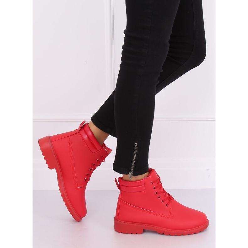 Timberki rojo para mujer W-3033 Red II Species 2