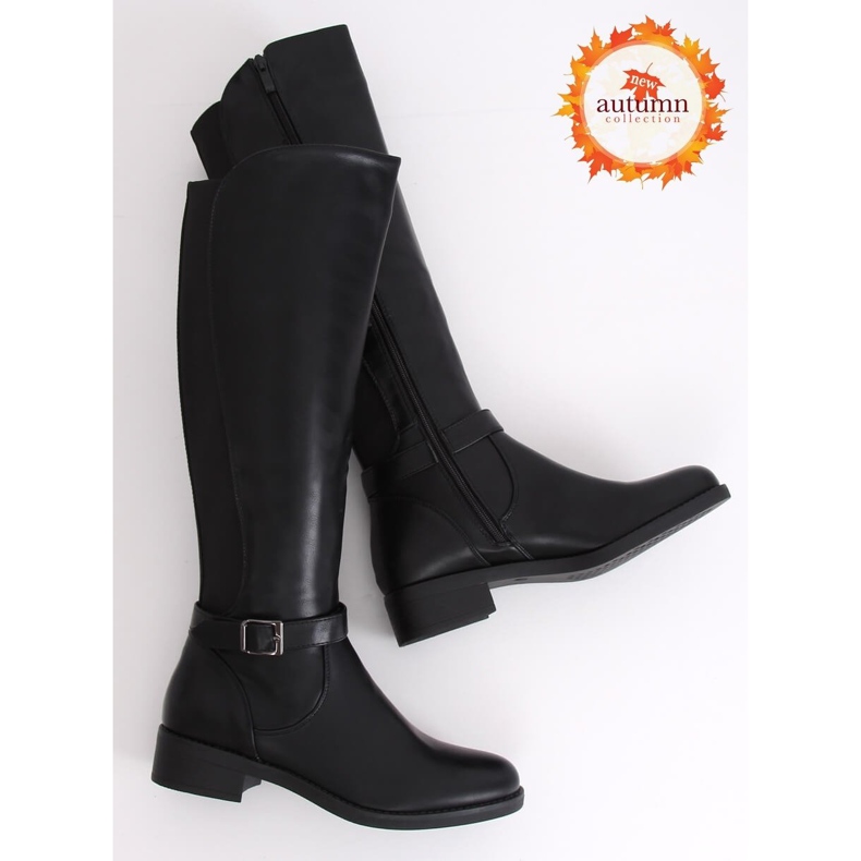 Botas de mujer negras G-7602 Black negro 1