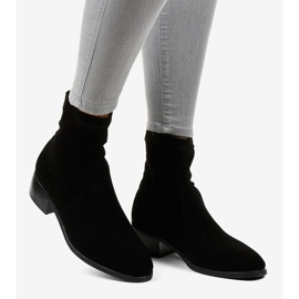 Botas negras planas con aislamiento de mujer CN877 negro 4