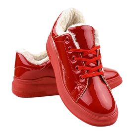 Zapatillas rojas con aislamiento TL140-3 rojo 4