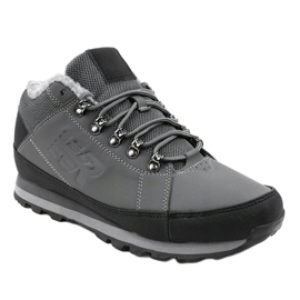 Botas de nieve con aislamiento gris 9WH917 negro 1