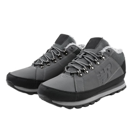 Botas de nieve con aislamiento gris 9WH917 negro 2