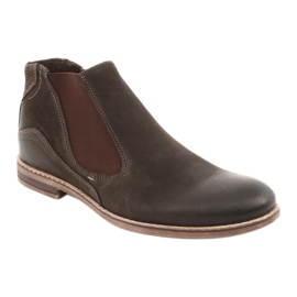 Riko Jodhpur Botas aisladas para hombres 863 Brown Inserción marrón 1 Riko Jodhpur Botas aisladas para hombres 863 Brown Inserción marrón 1