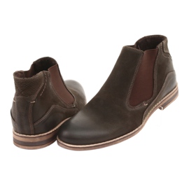 Riko Jodhpur Botas aisladas para hombres 863 Brown Inserción marrón 4 Riko Jodhpur Botas aisladas para hombres 863 Brown Inserción marrón 4