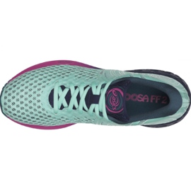 Zapatillas de running Asics Gel-Noosa Ff 2 W T869N-8849 azul multicolor 2