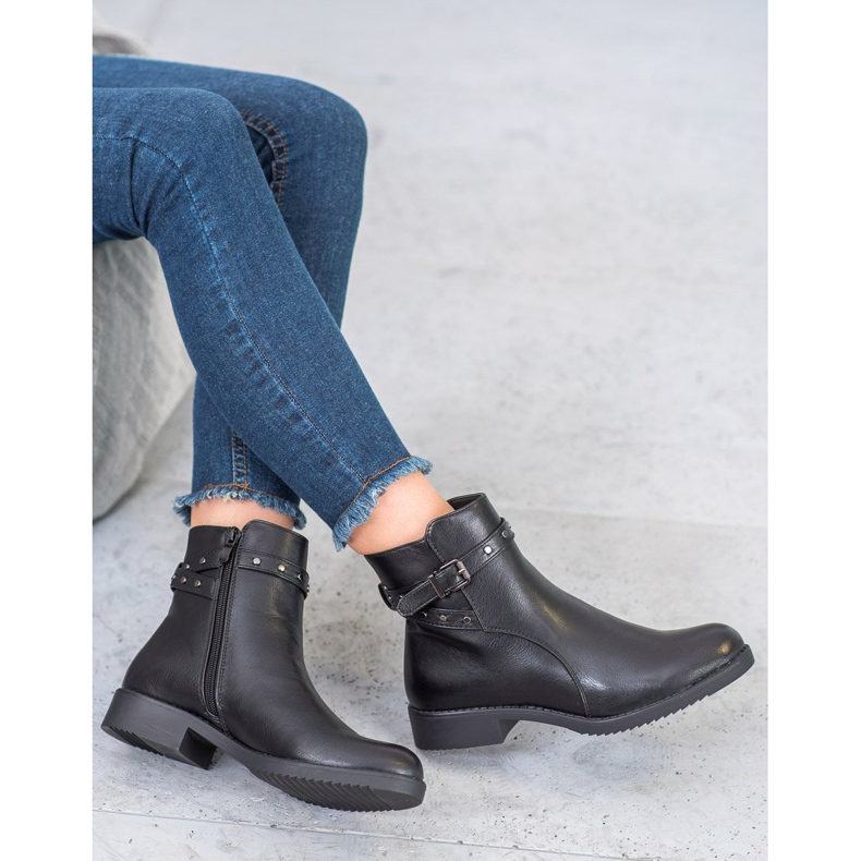 J. Star Botas negras cálidas negro 2