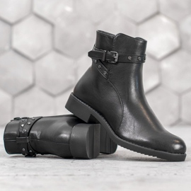 J. Star Botas negras cálidas negro 4