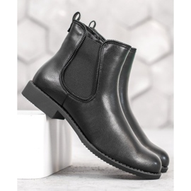 J. Star Botines Chelsea botines negro 2