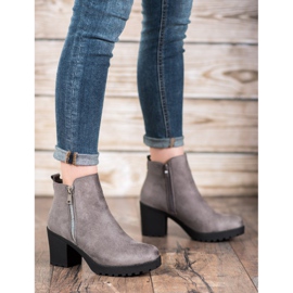 Seastar Botas grises de moda 5