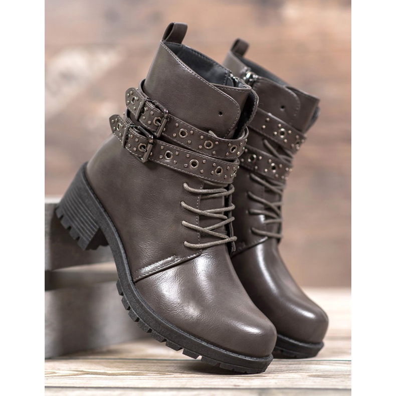 SHELOVET Trabajadores atados gris 1