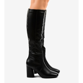 Bota negra de ecopiel 5319 negro 3