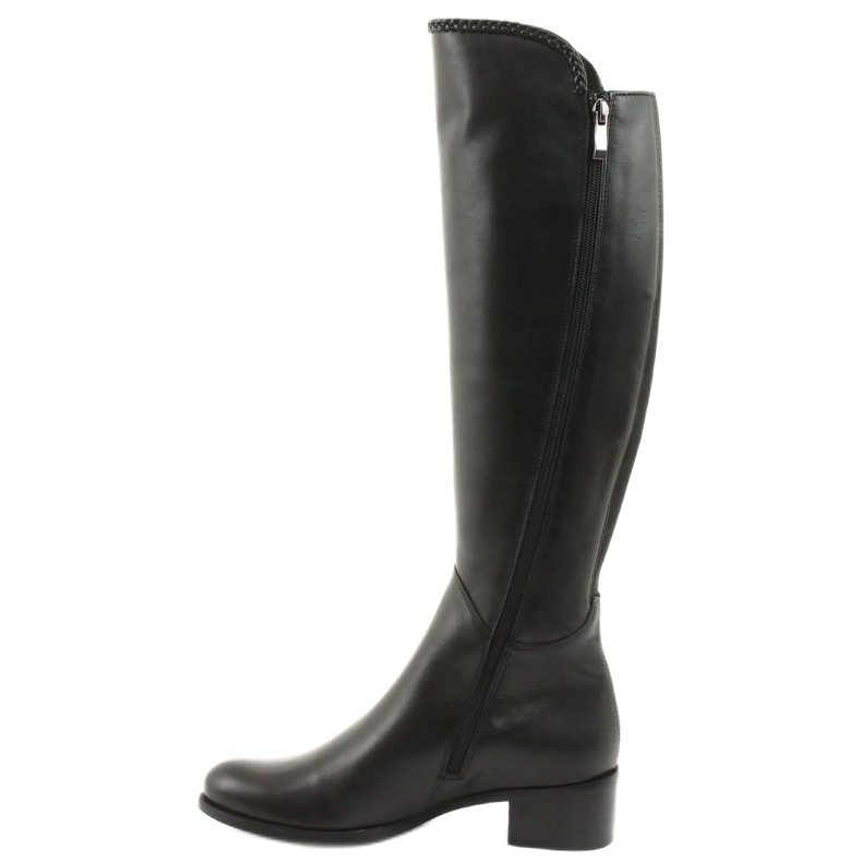 Botas largas con trenza Espinto 194 Darex negro 2 Botas largas con trenza Espinto 194 Darex negro 2