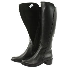 Botas largas con trenza Espinto 194 Darex negro 5 Botas largas con trenza Espinto 194 Darex negro 5