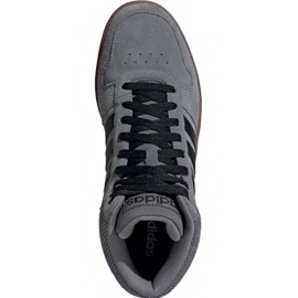 Zapatillas Adidas Hoops 2.0 Mid M EE7367 gris 1 Zapatillas Adidas Hoops 2.0 Mid M EE7367 gris 1