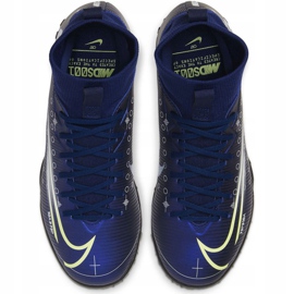 Calzado de fútbol Nike Mercurial Superfly 7 Academy Mds Tf Jr BQ5407 401 azul marino azul marino 1