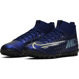 Calzado de fútbol Nike Mercurial Superfly 7 Academy Mds Tf Jr BQ5407 401 azul marino azul marino 3