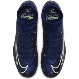 Calzado de fútbol Nike Mercurial Superfly 7 Academy Mds Tf M BQ5435 401 azul azul marino 1