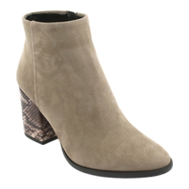 Botas de mujer Kaniowski 3543 beige 1