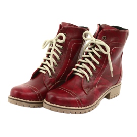 Botas aislantes con deslizador Naszbut 845 rojo 3